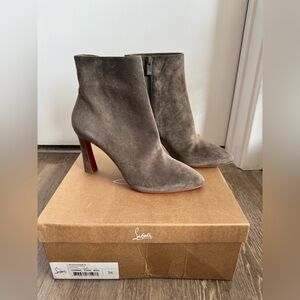 Christian Louboutin So Eleanor suede booties